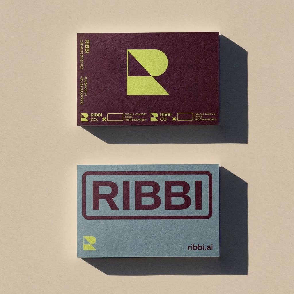 Ribbi 创意总监名片
