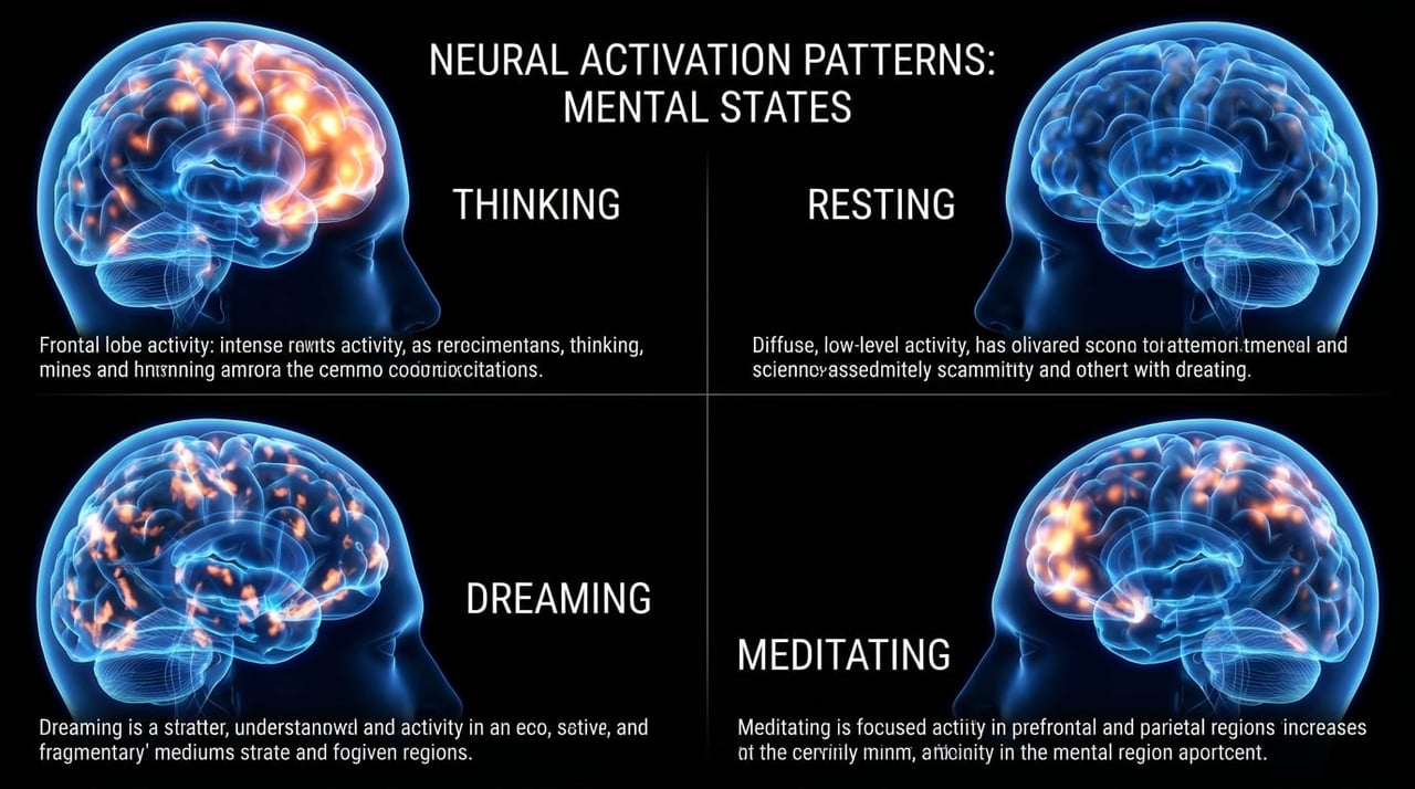 Brain States Activity Comparison Grid
