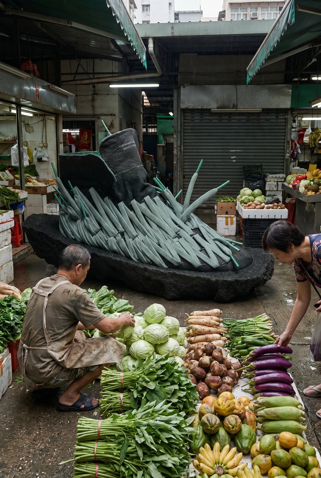 C-菜市场巨型鞋摊位 v2