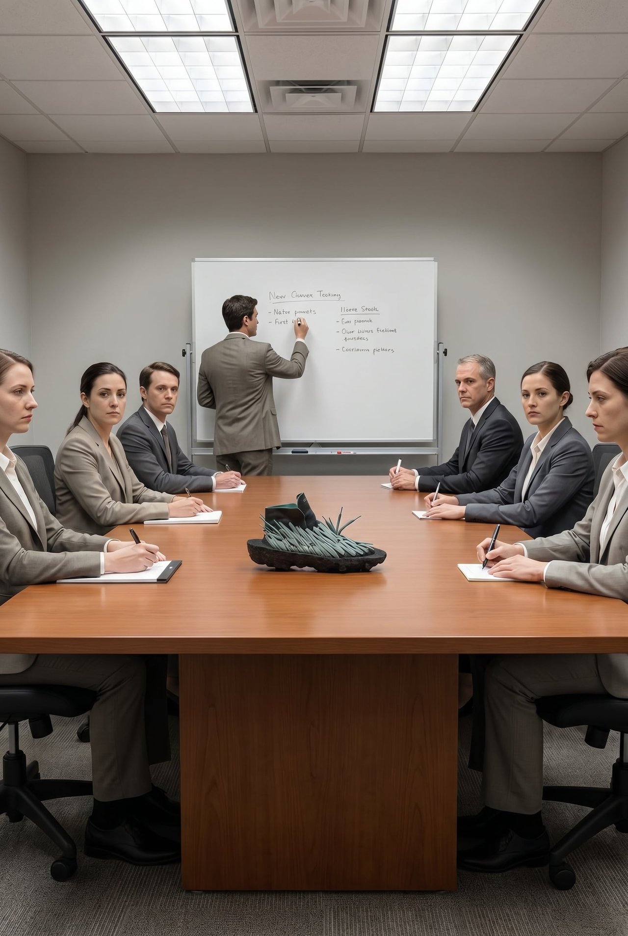 A4 Meeting Room Table Shoe