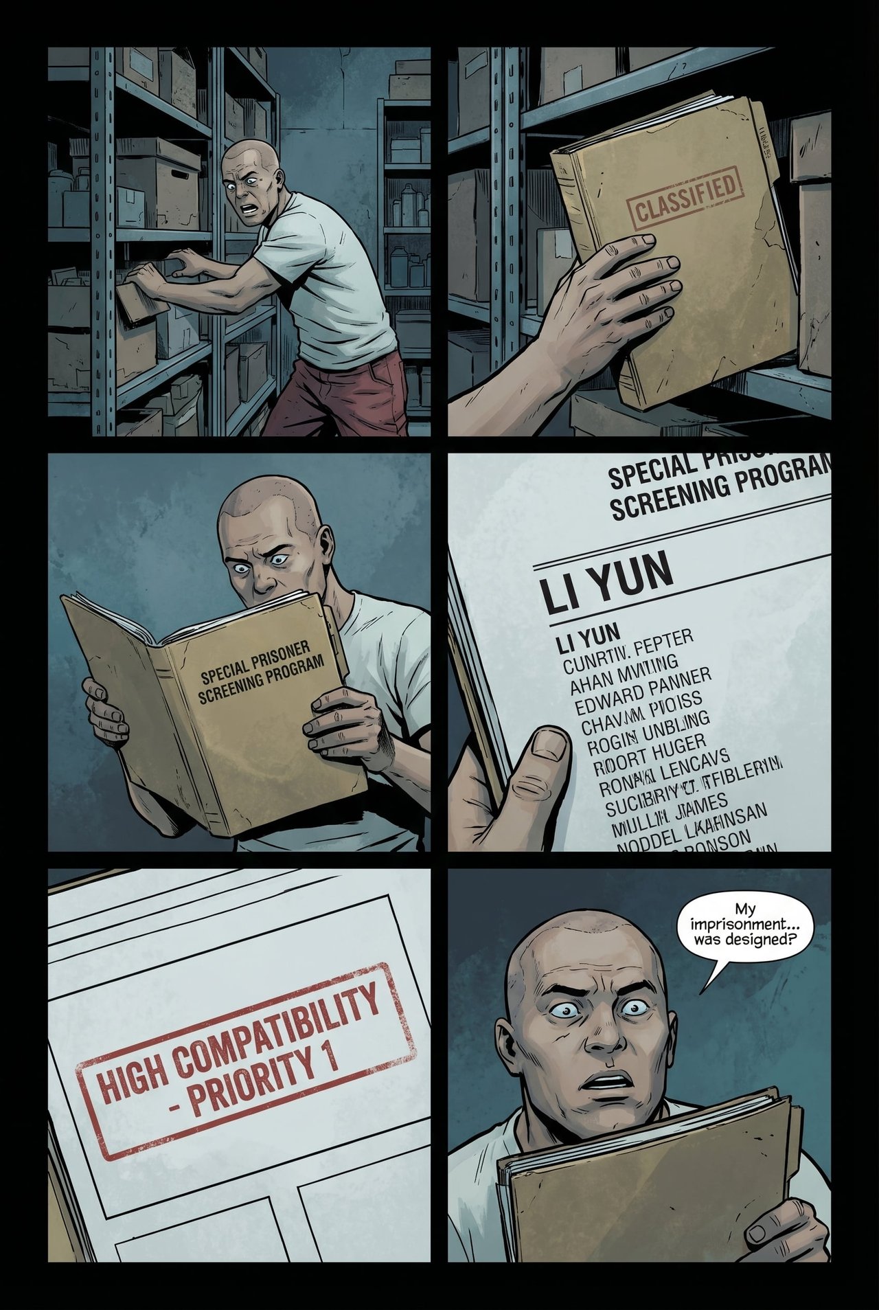 Comic Page 09 - The List