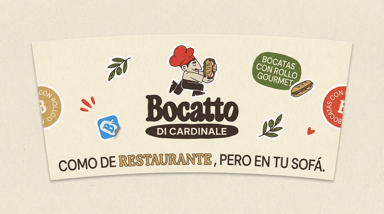 Bocatto Coffee Sleeve Logo Edition