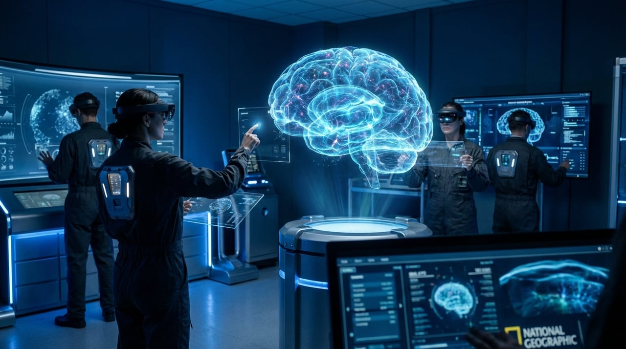 Future Neuroscience Holographic Lab