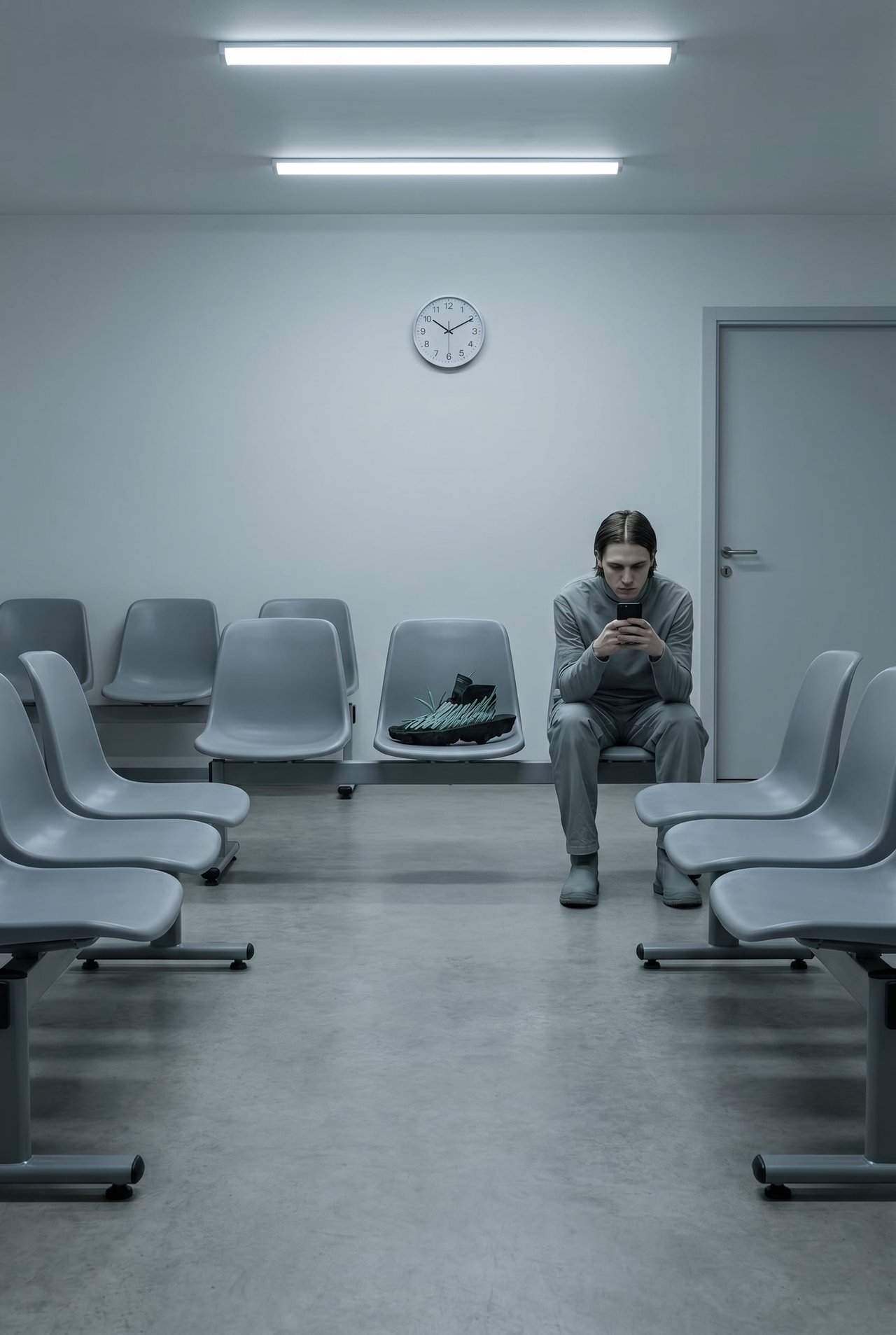 A1 Hospital Waiting Room Shoe