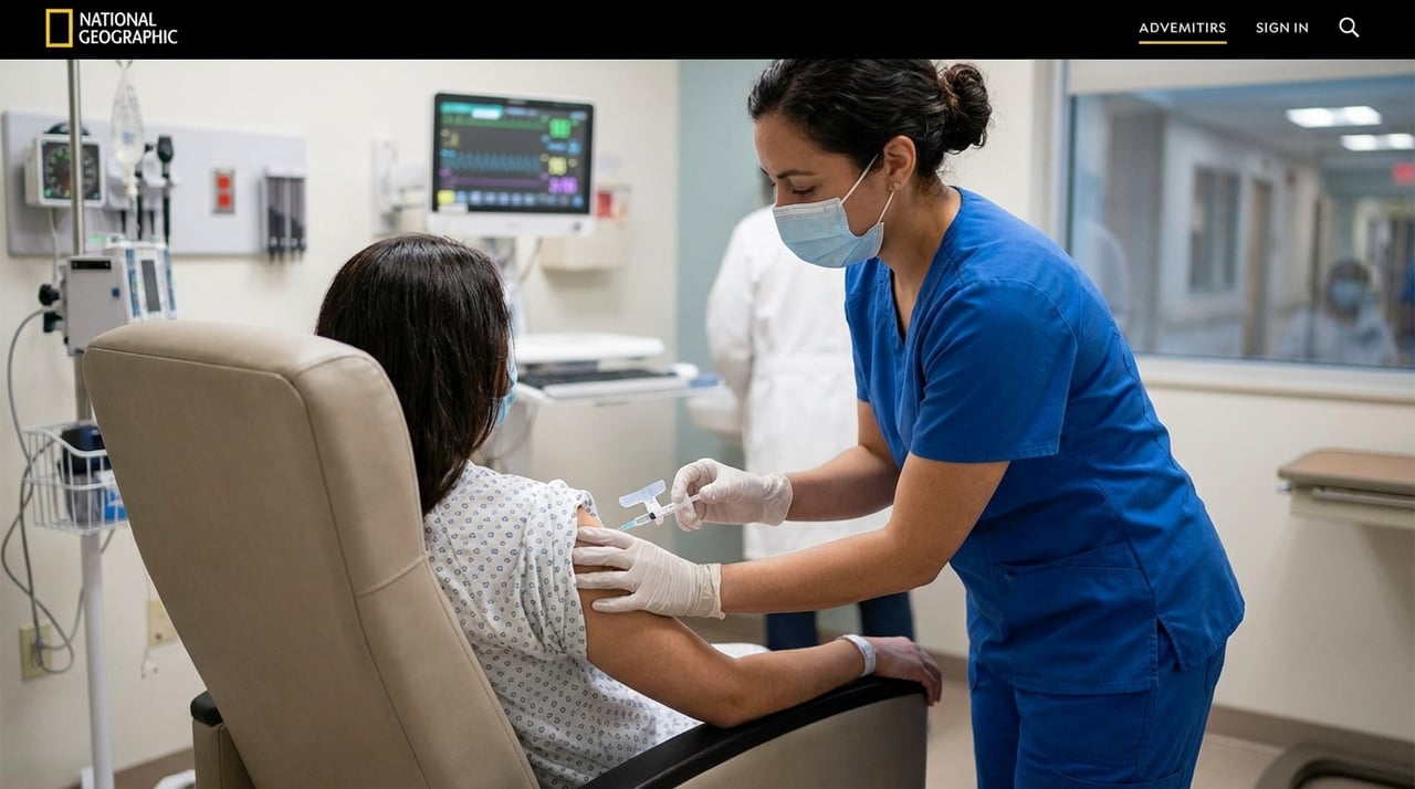 Radioactive Glucose Injection