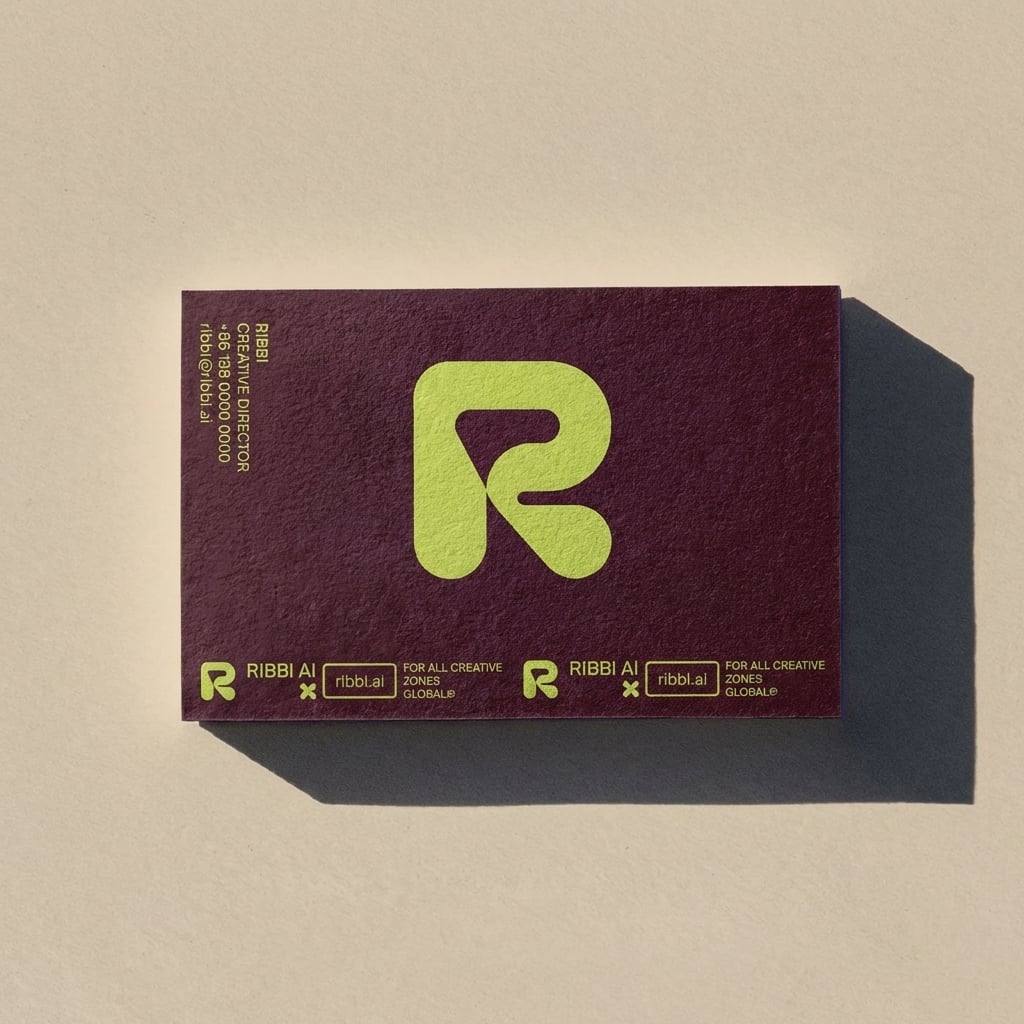 Ribbi 创意总监名片