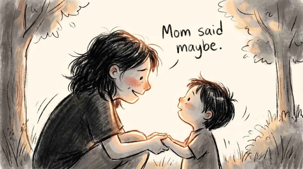 Page 3 Mom Said Maybe