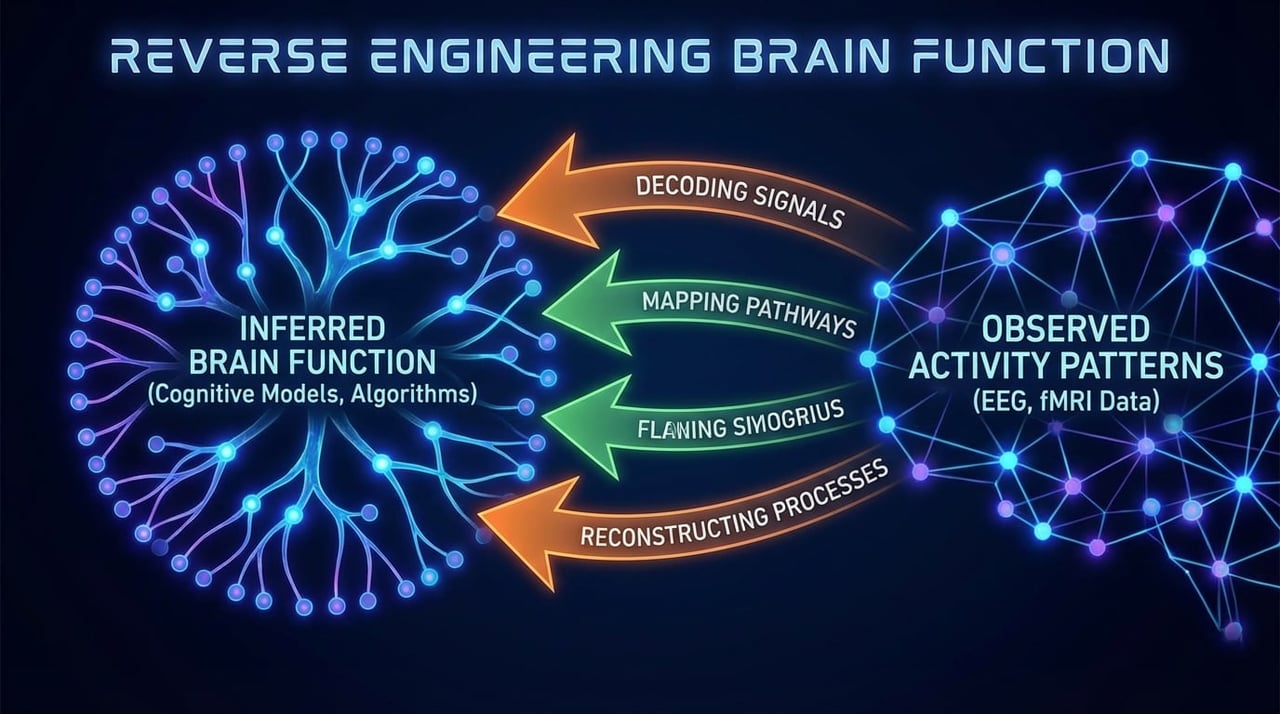 Brain Reverse Engineering Concept