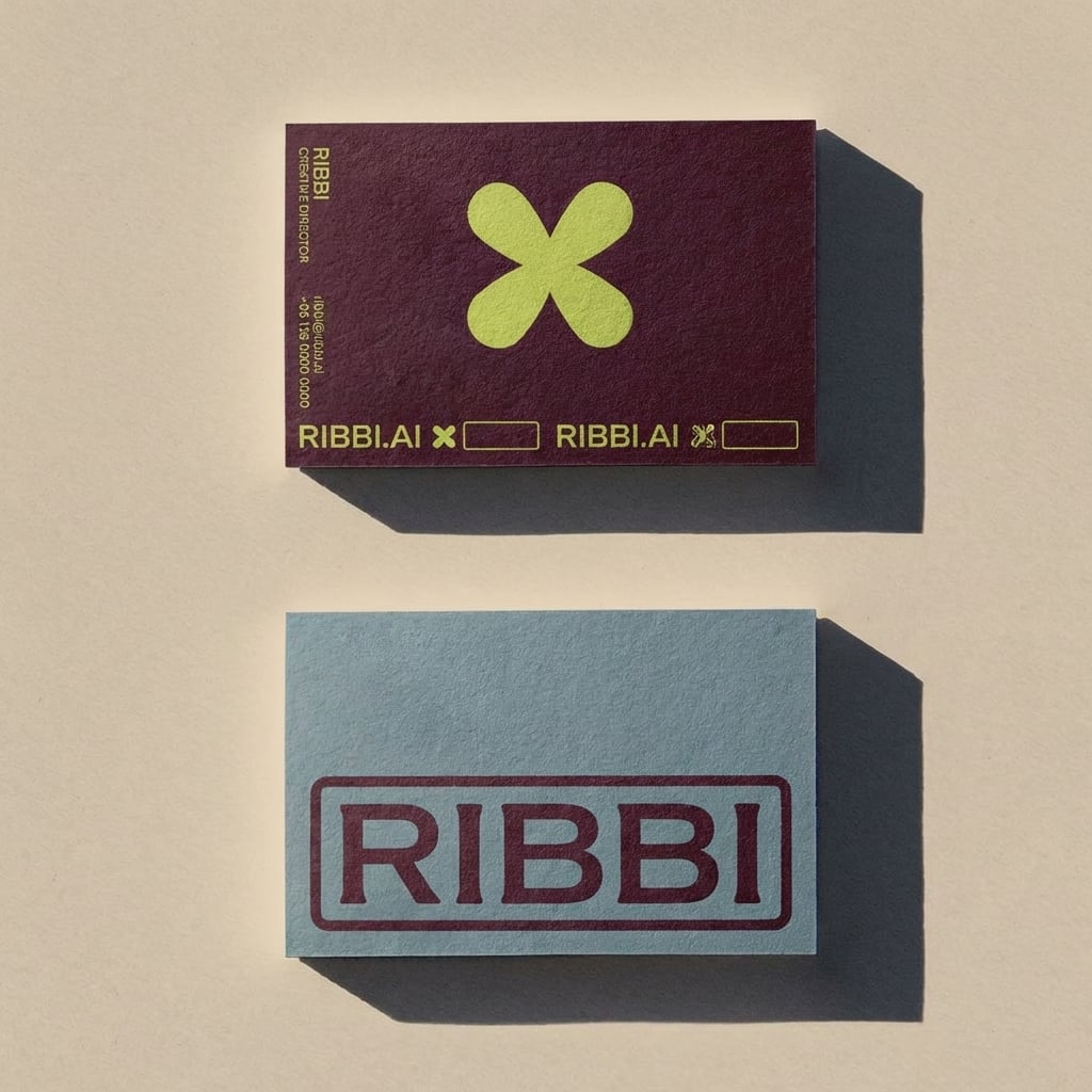 Ribbi 创意总监名片