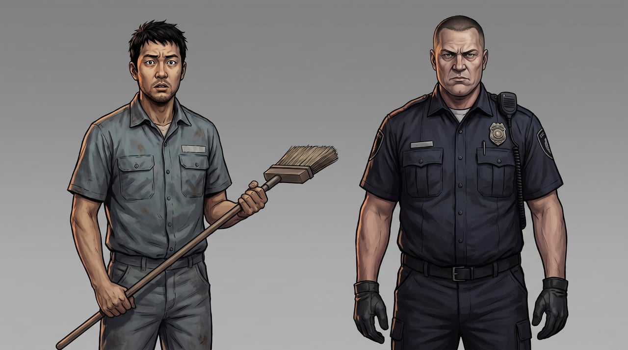 Prisoner & Guard Character Sheet