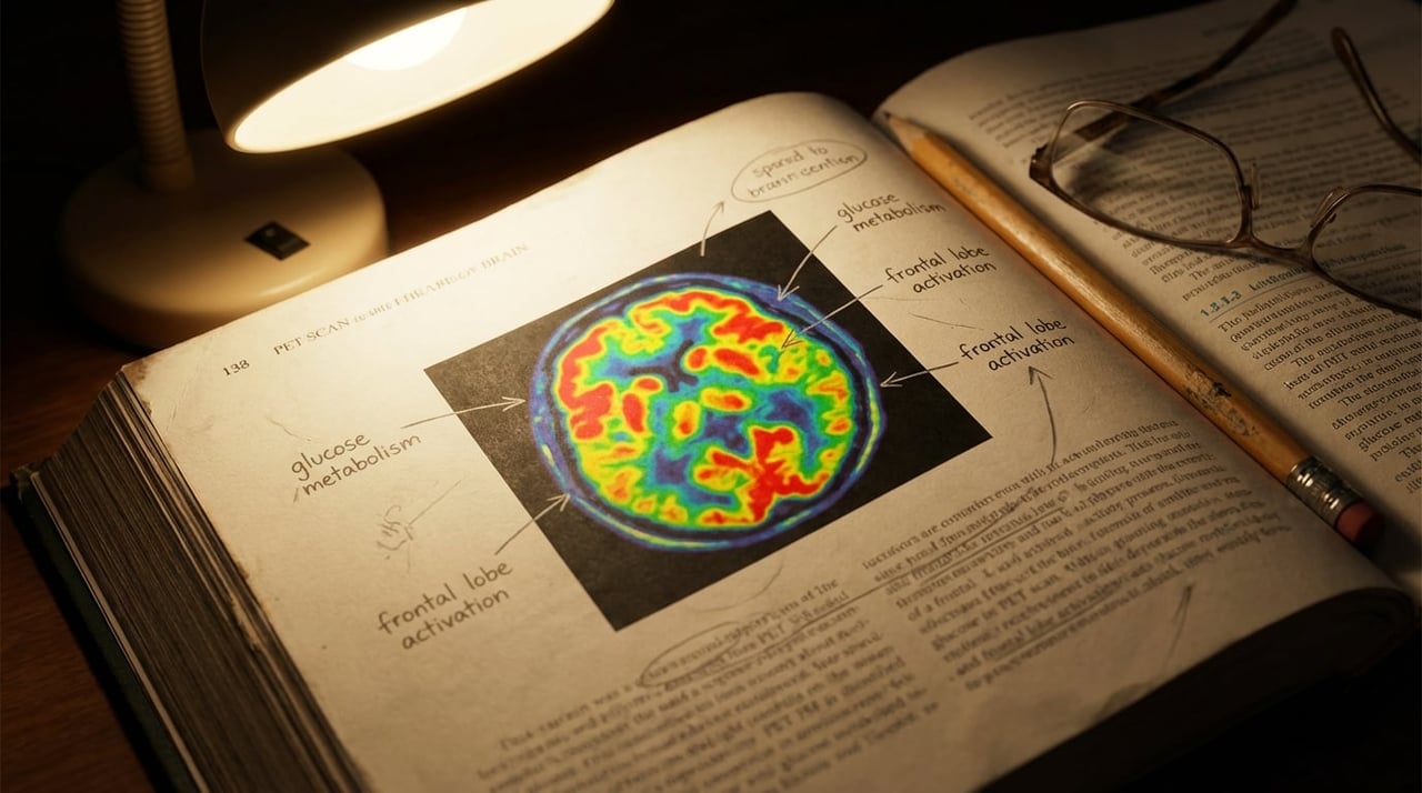 Neuroscience Textbook Brain Scan