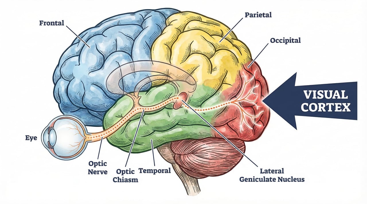 Visual Cortex Pathway HQ