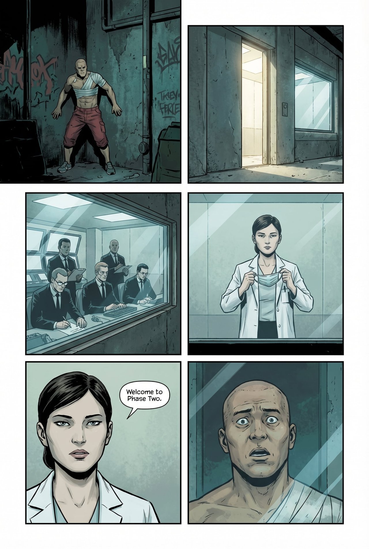 Comic Page 14 - Observation Room